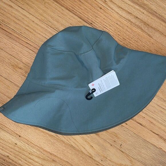 NWT LULULEMON WIDE BUCKET tidewater teal blue green small medium perfect main image 5